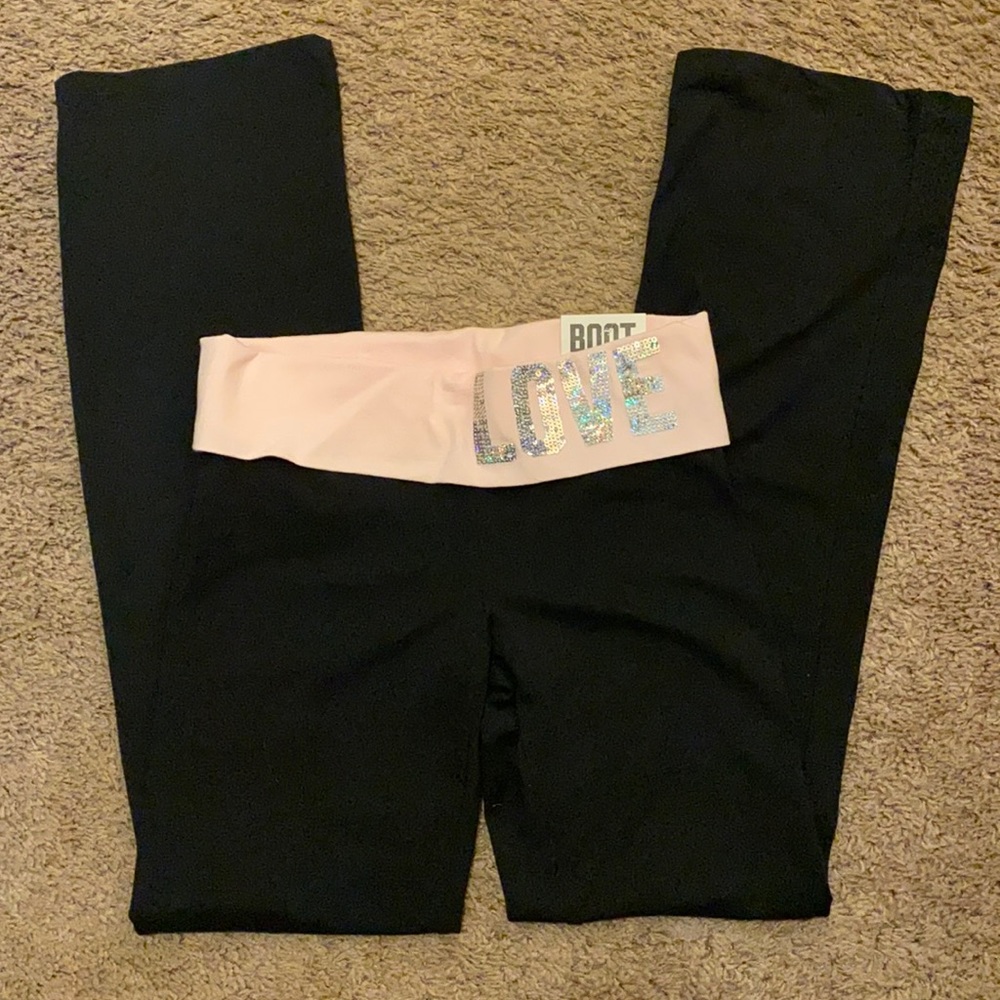 VS Pink Yoga Pants- NWT
